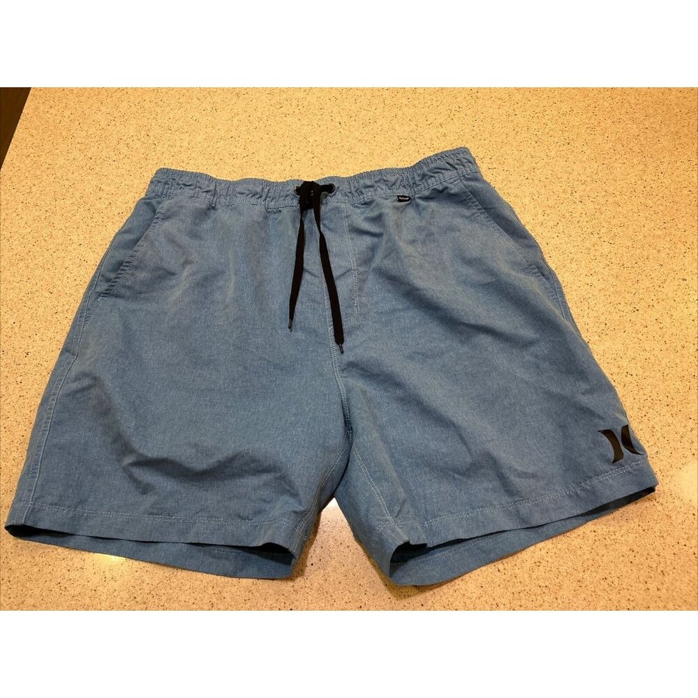 Men’s Hurley Shorts Blue 3 Pockets L